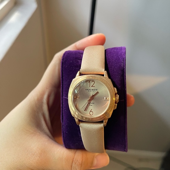 Akribos XXIV Trio Watch Set in Purple Case main image 4